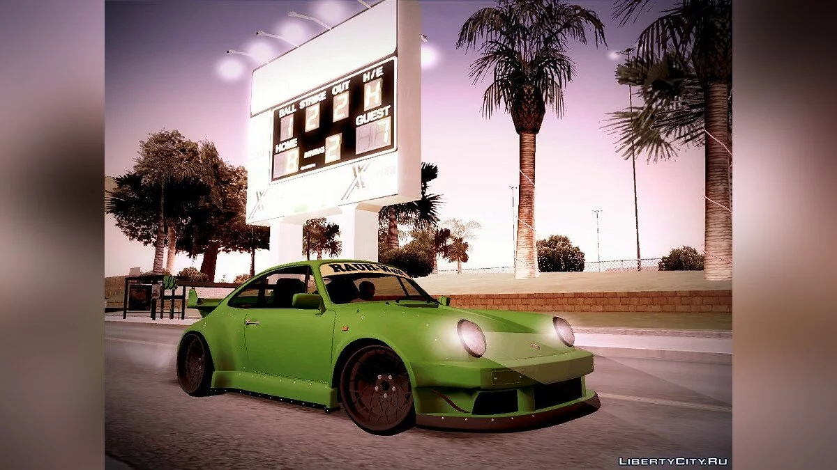 Porsche 911 Turbo RWB Pandora One / GTA San Andreas