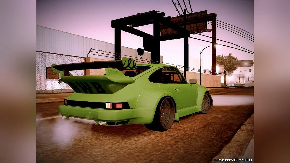 Porsche 911 Turbo RWB Pandora One / GTA San Andreas