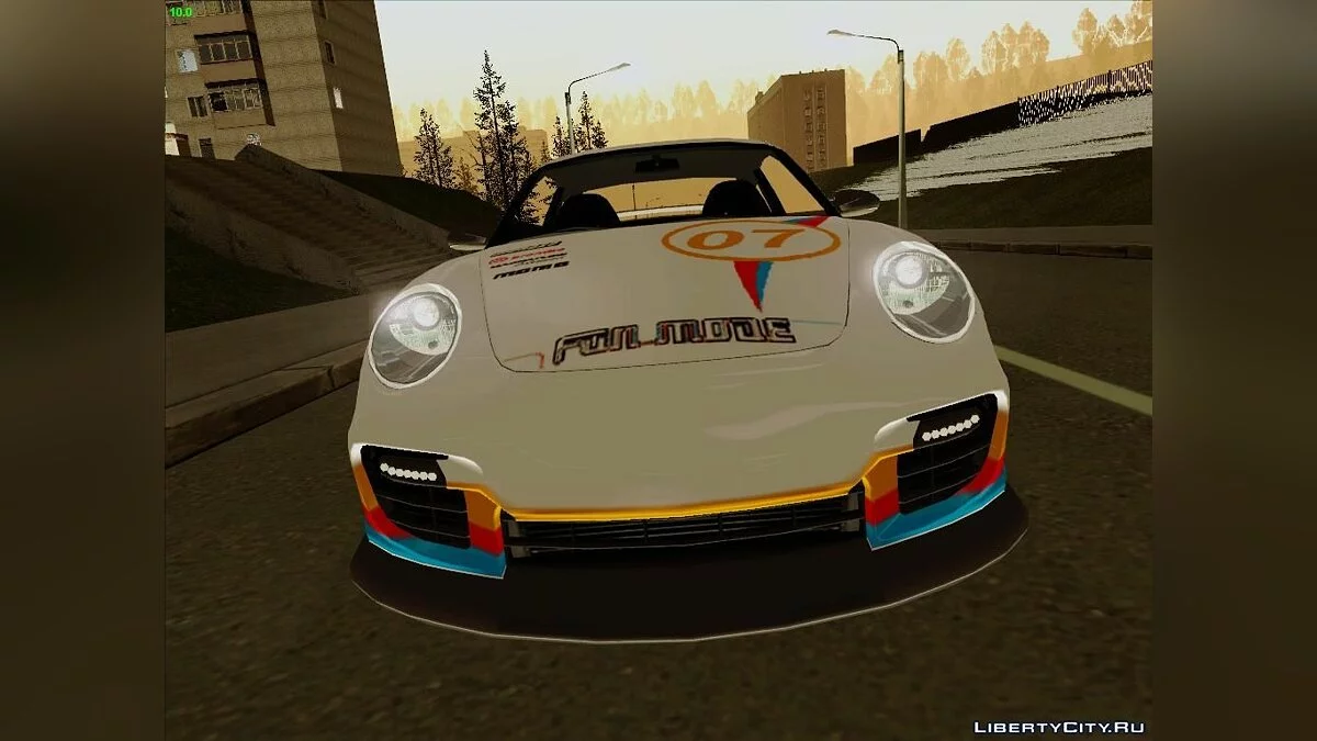 Porsche 997 GT2 Fullmode / GTA San Andreas