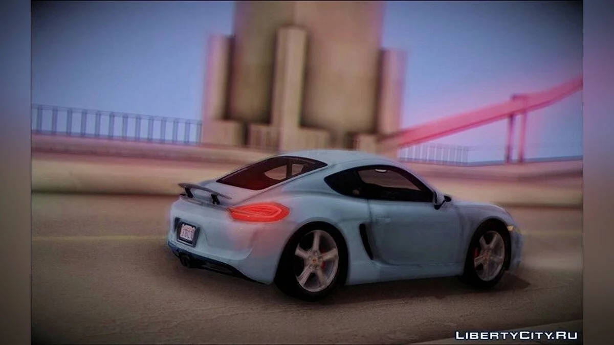 Porsche Cayman S 2014 / GTA San Andreas