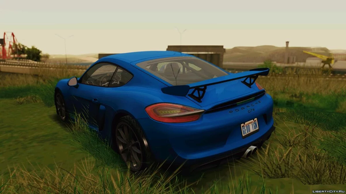 Porsche Cayman GT4 981c 2016 / GTA San Andreas