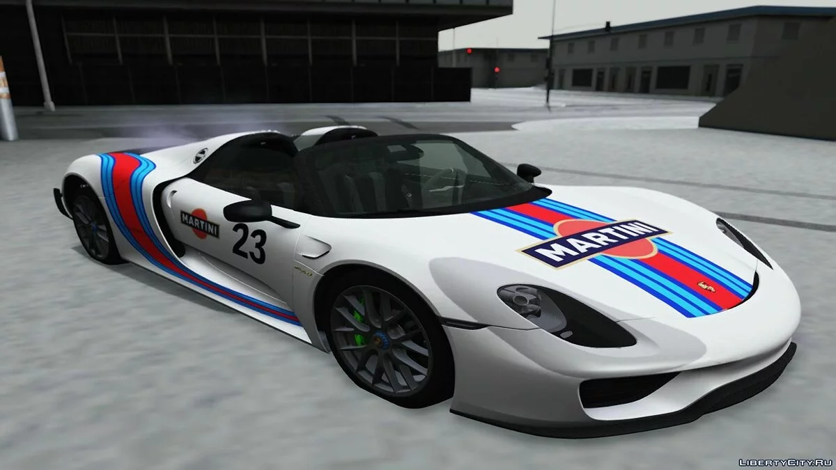 Porsche 918 Spyder 2013 Weissach Package SA / GTA San Andreas