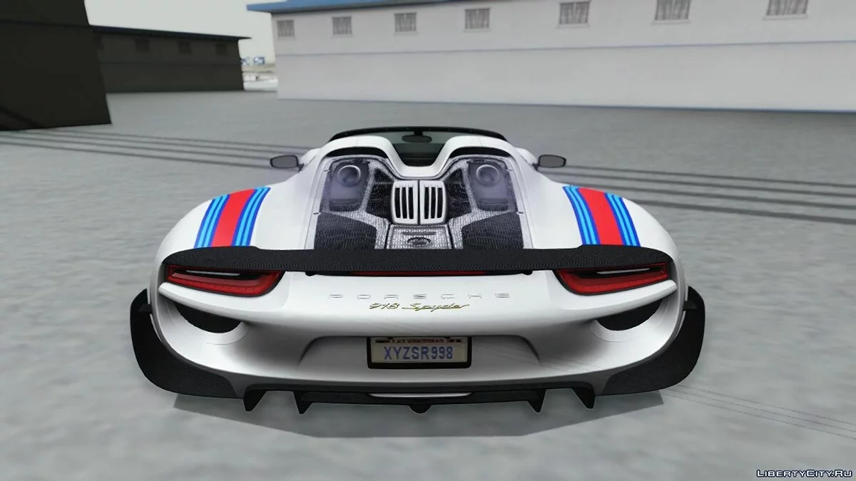 Porsche 918 Spyder 2013 Weissach Package SA / GTA San Andreas