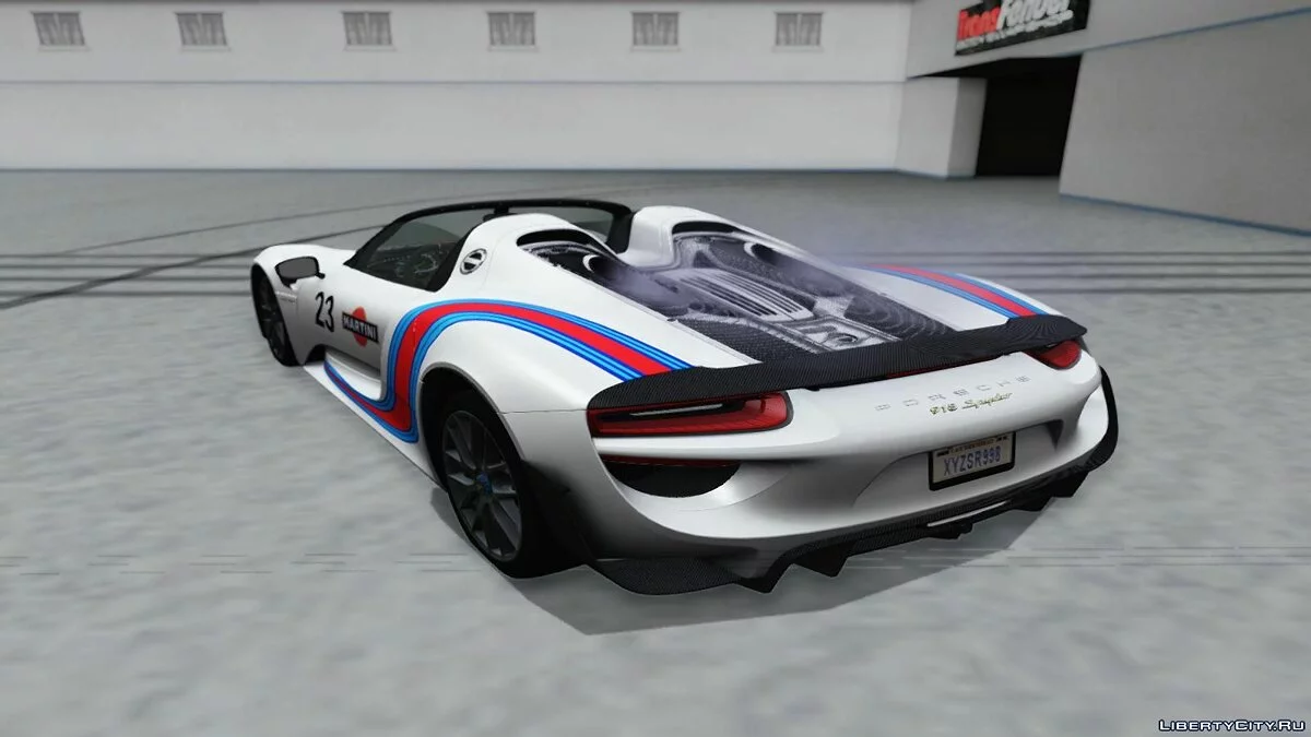 Porsche 918 Spyder 2013 Weissach Package SA / GTA San Andreas