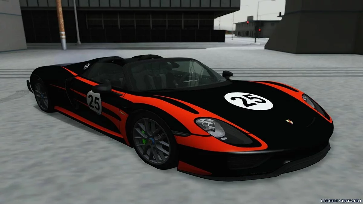Porsche 918 Spyder 2013 Weissach Package SA / GTA San Andreas