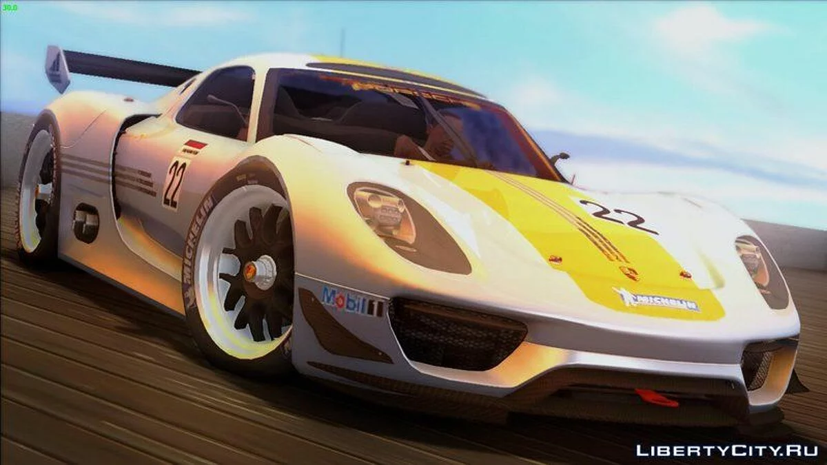 Porsche 918 RSR / GTA San Andreas