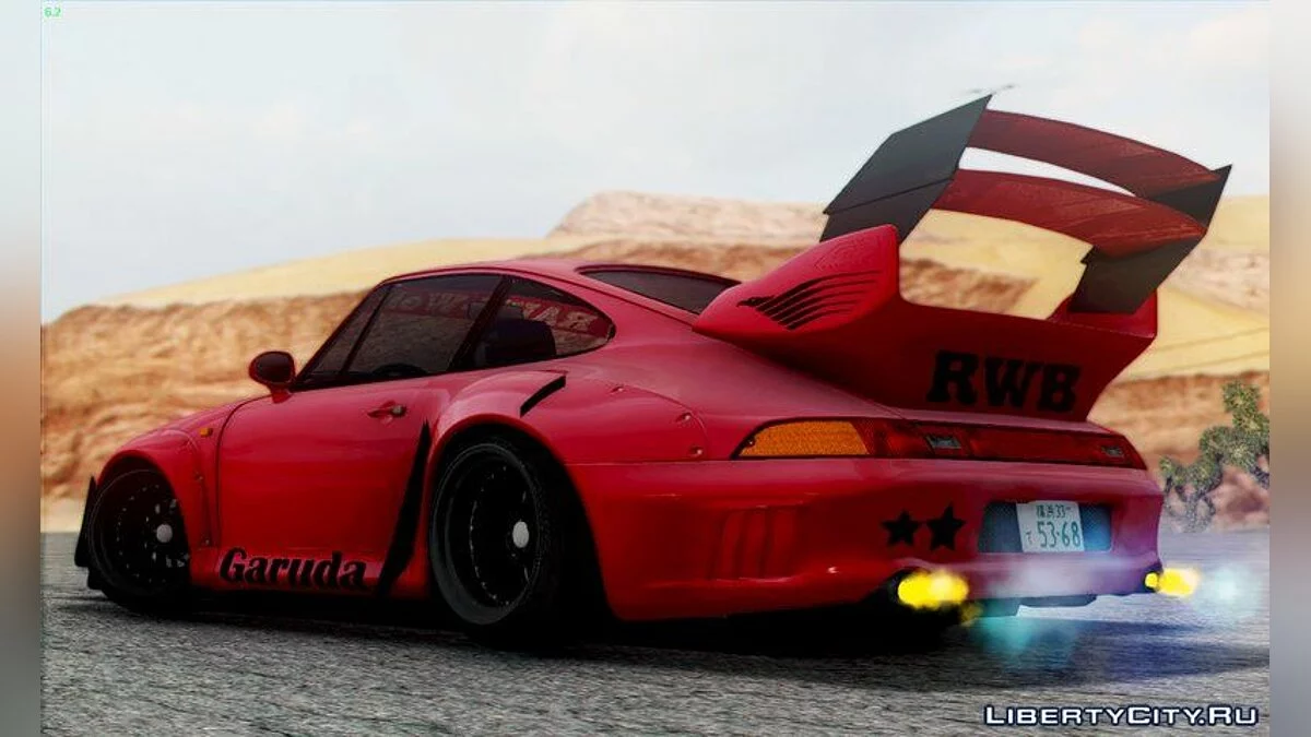 Porsche 993 GT2 RWB GARUDA / GTA San Andreas