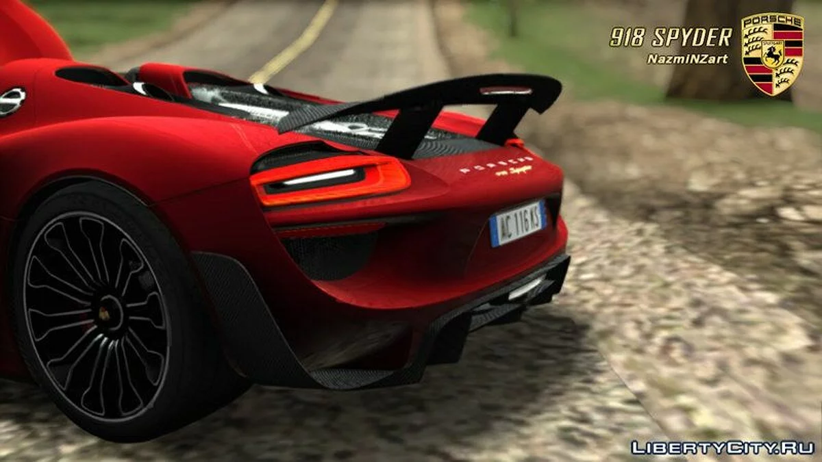 Porsche 918 Spyder Full Variant / GTA San Andreas