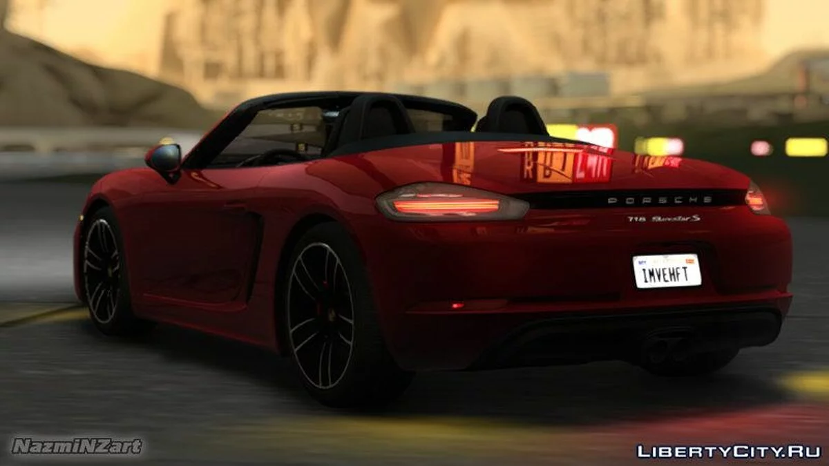 Porsche Boxster S 2017 / GTA San Andreas