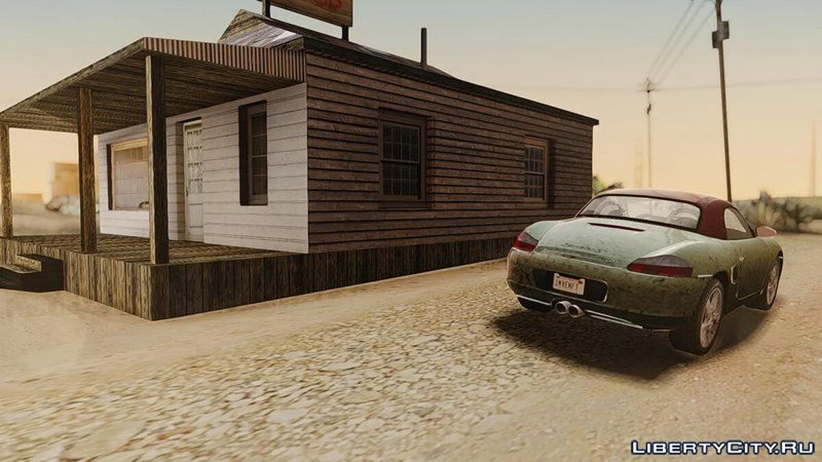 Porsche Boxster S (986) Especificação dos EUA / GTA San Andreas