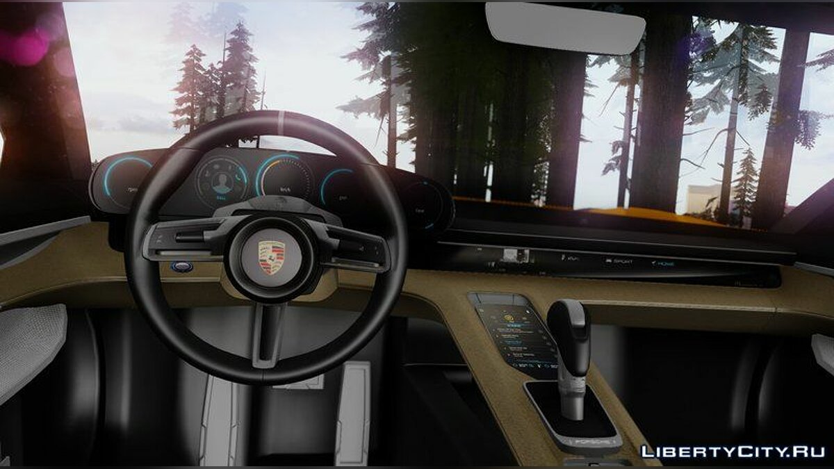 Porsche Mission E 2016 3D model - Download Vehicles on