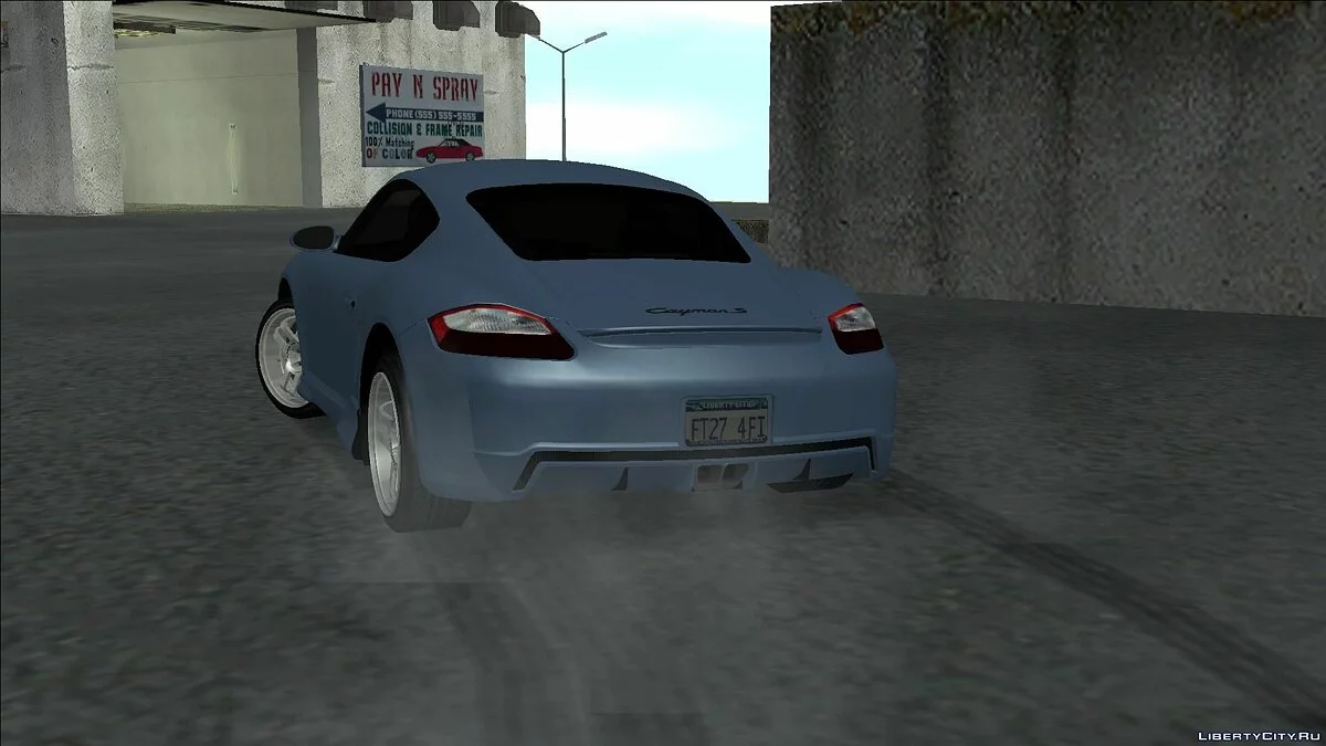 Porsche Cayman S 2006 / GTA San Andreas