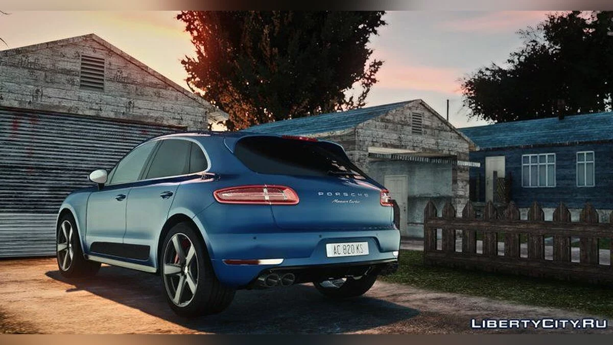 2016 Porsche Macan Turbo / GTA San Andreas