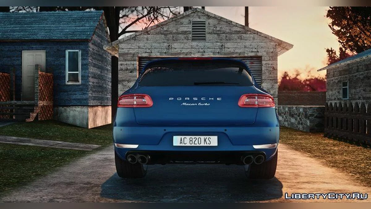 2016 Porsche Macan Turbo / GTA San Andreas