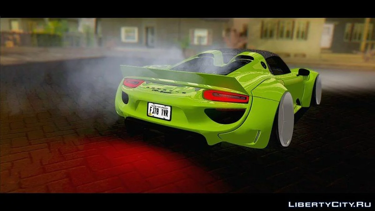 Porsche 918 Spyder Widebody 2015 / GTA San Andreas