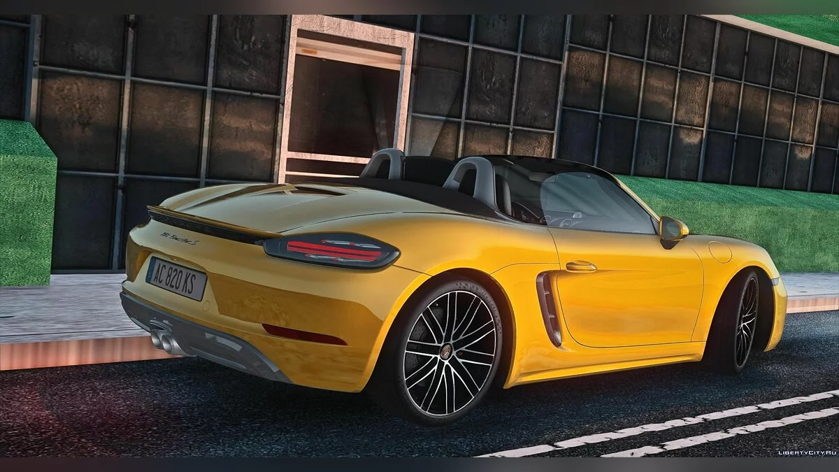 Porsche 718 Boxster S 2017 / GTA San Andreas
