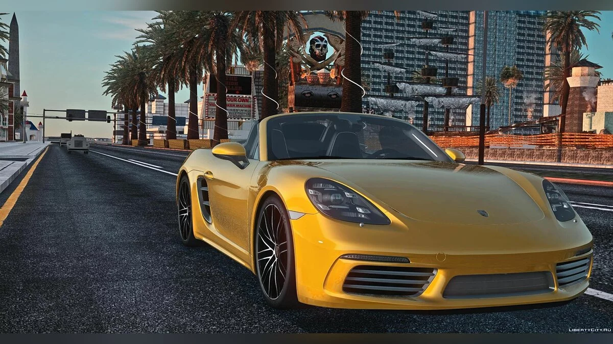 Porsche 718 Boxster S 2017 / GTA San Andreas