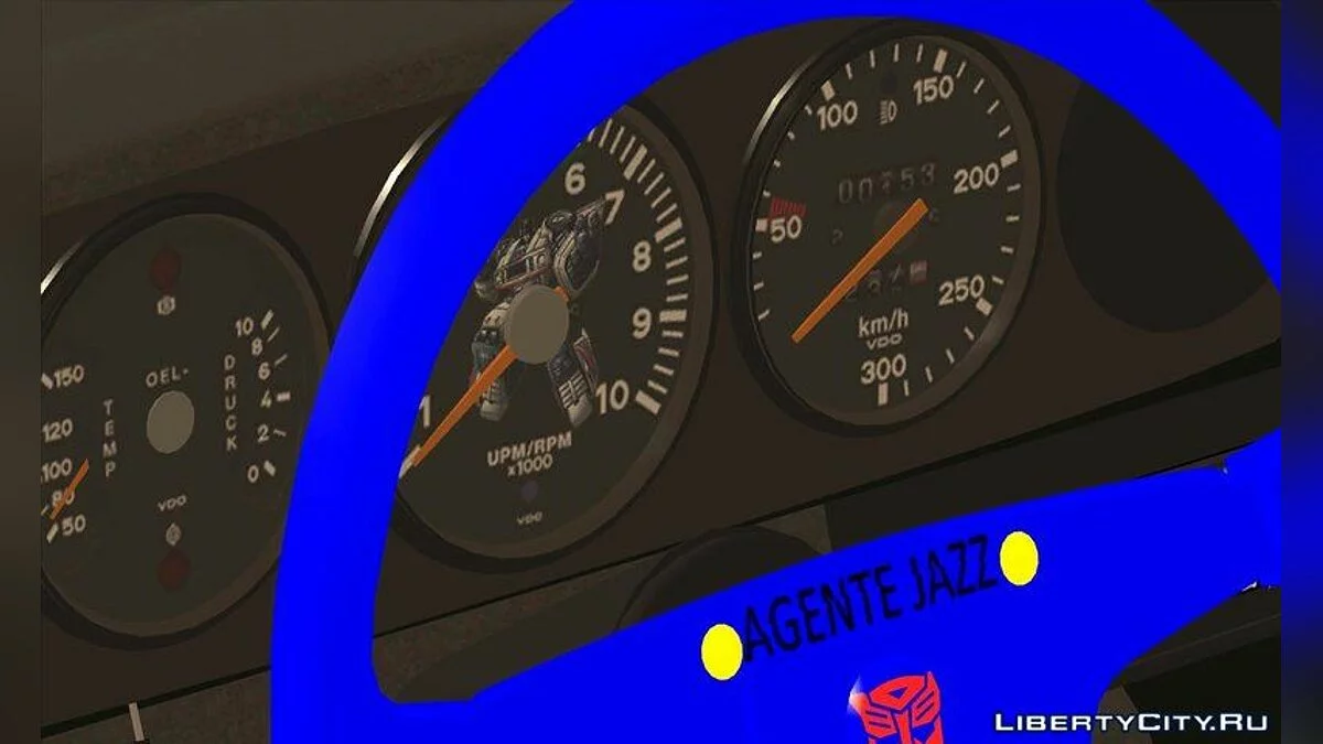Перефарбований Porsche-911 Carrera RSR V1 від Transformers G1 Jazz / GTA San Andreas