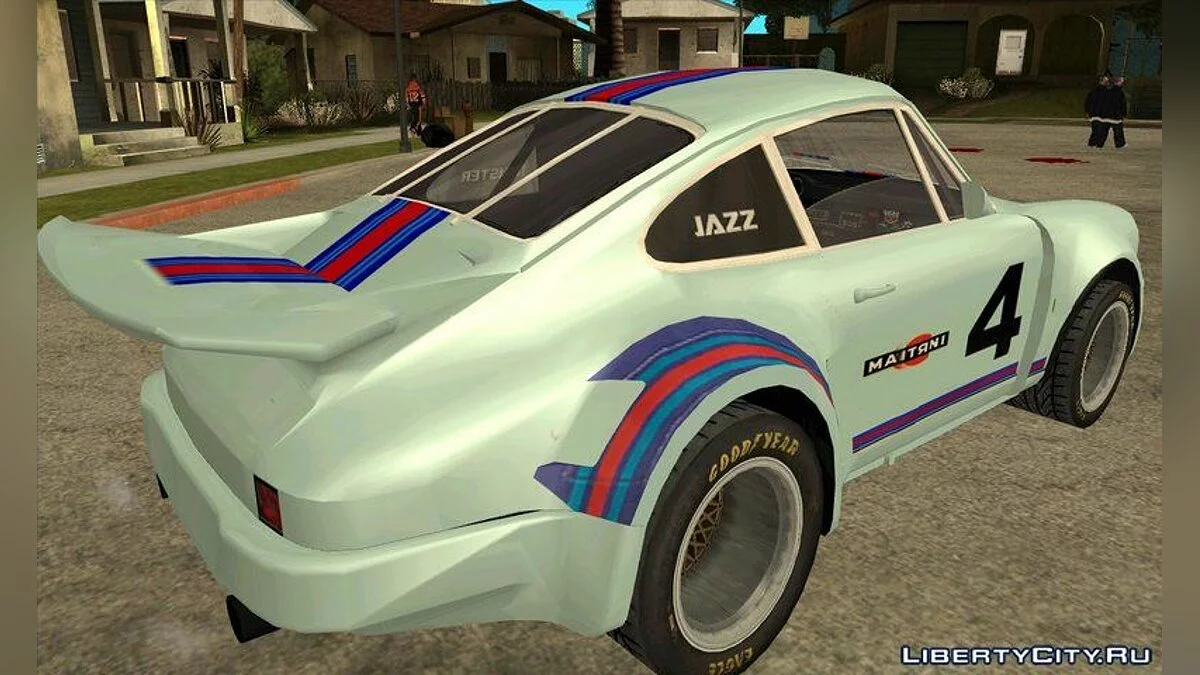 Transformers G1 Jazz Repintado Porsche-911 Carrera RSR C.F. V2 / GTA San Andreas