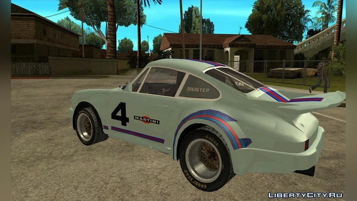 Transformers G1 Jazz Repintado Porsche-911 Carrera RSR C.F. V2 / GTA San Andreas