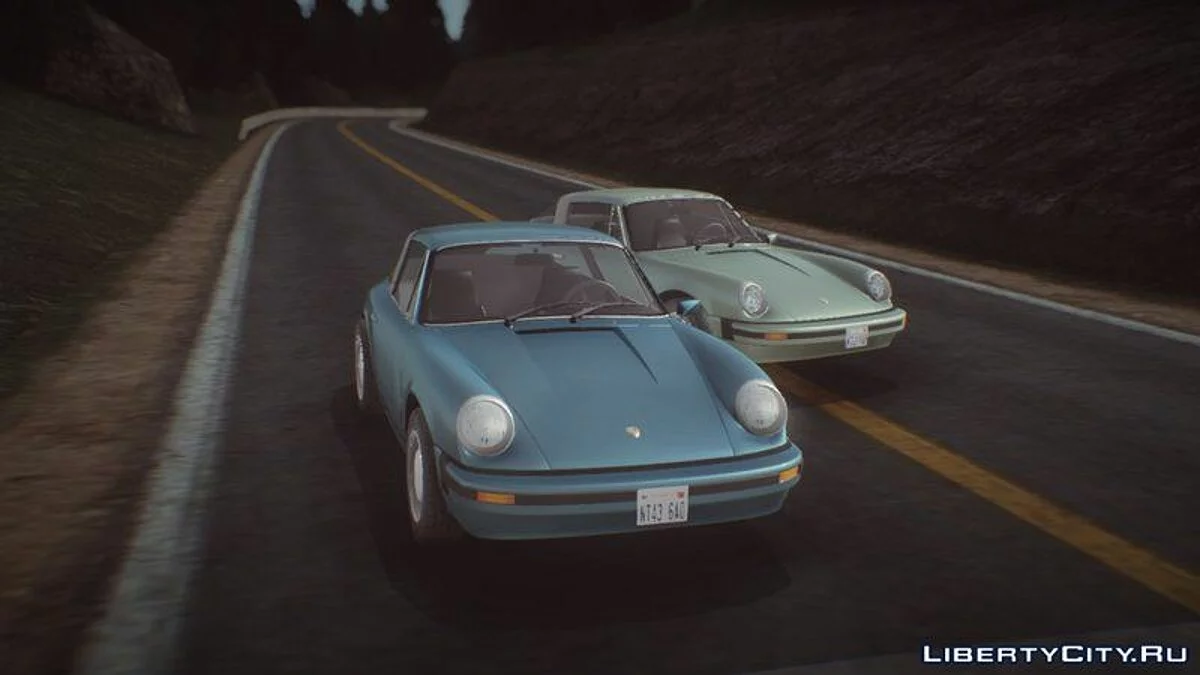 保时捷911 Carrera4 Targa 964 / GTA San Andreas