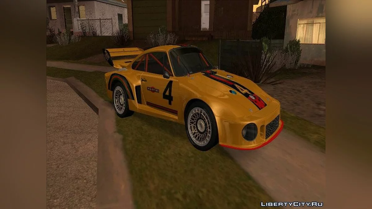 Transformers G1 Jazz Porsche 935 / GTA San Andreas