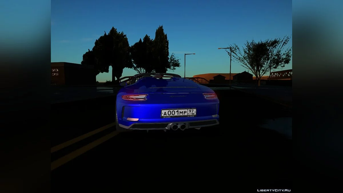 Porsche 911 Speedster 2020 / GTA San Andreas