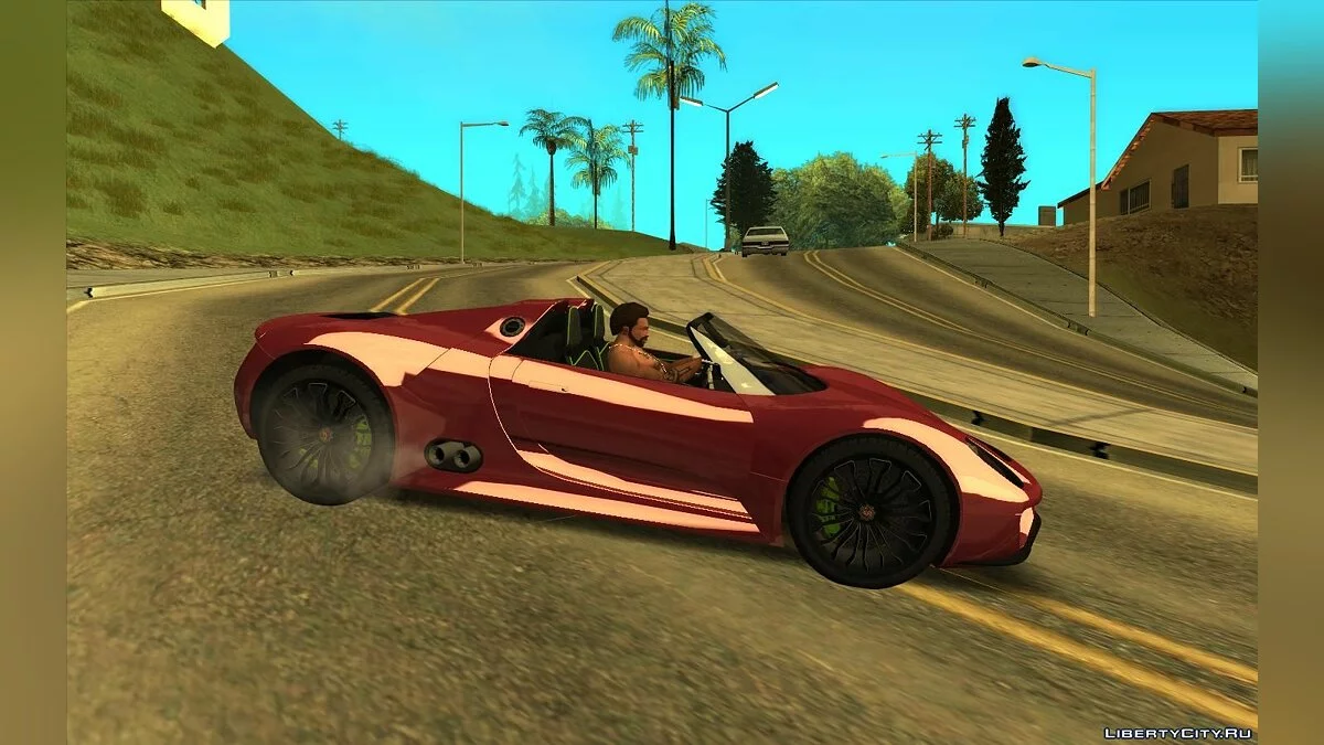 Porsche 918 Spyder Conceito / GTA San Andreas