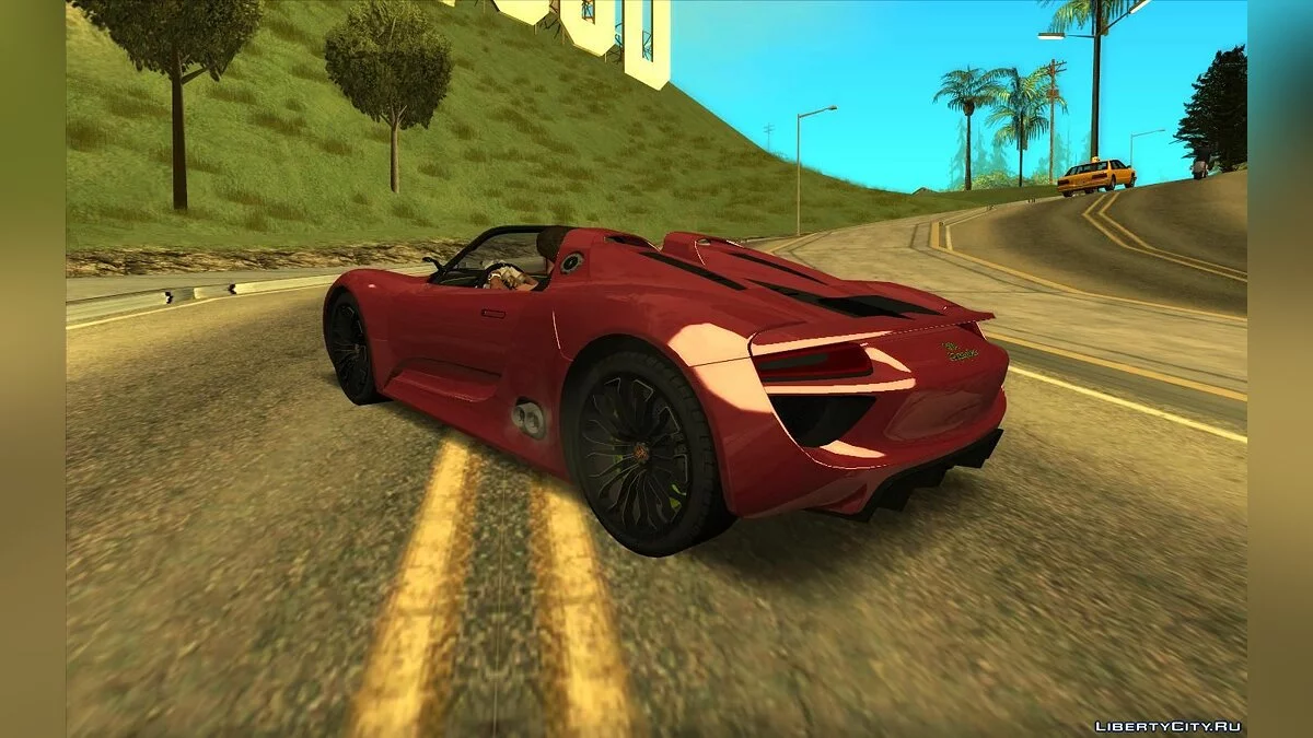 Porsche 918 Spyder Conceito / GTA San Andreas