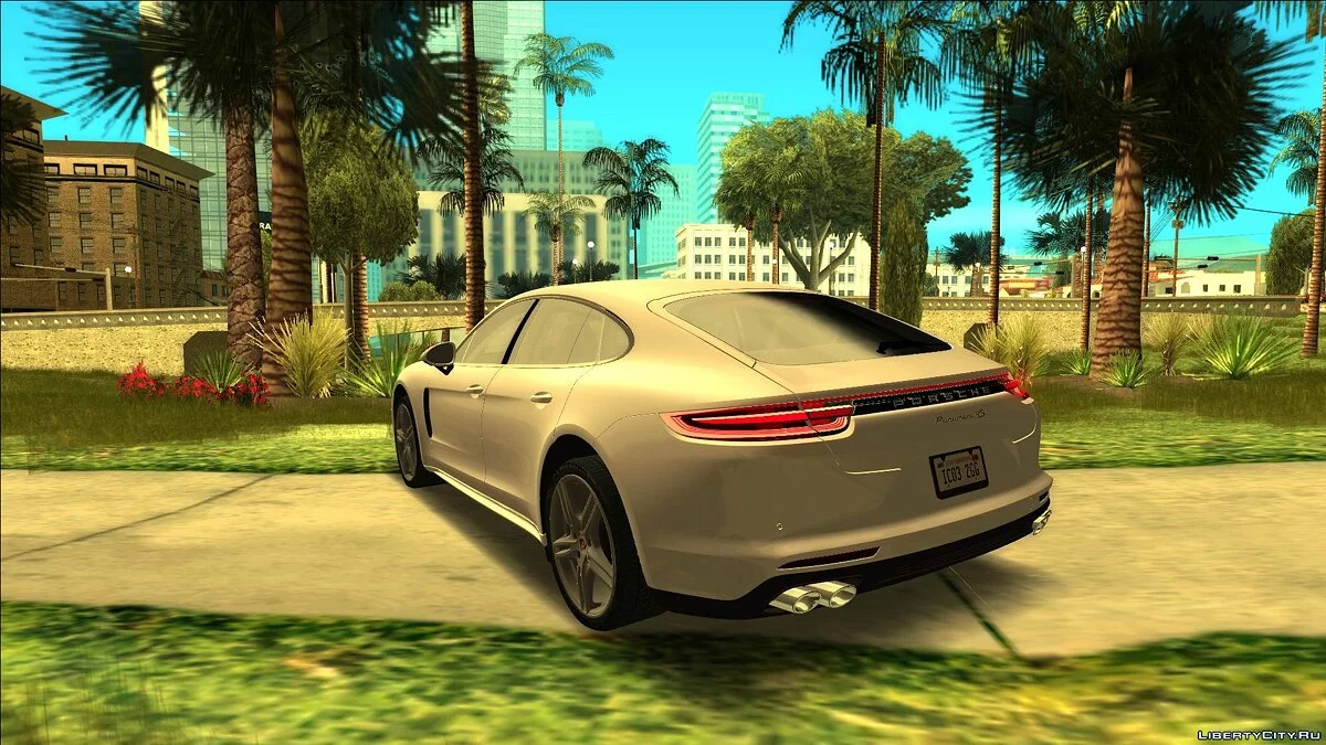 Porsche Panamera 4S Turbo / GTA San Andreas