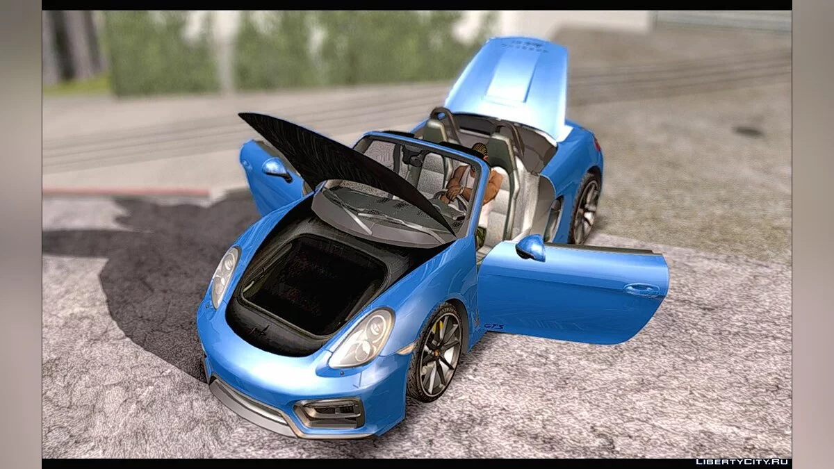 Porsche Boxter GTS 2016 / GTA San Andreas