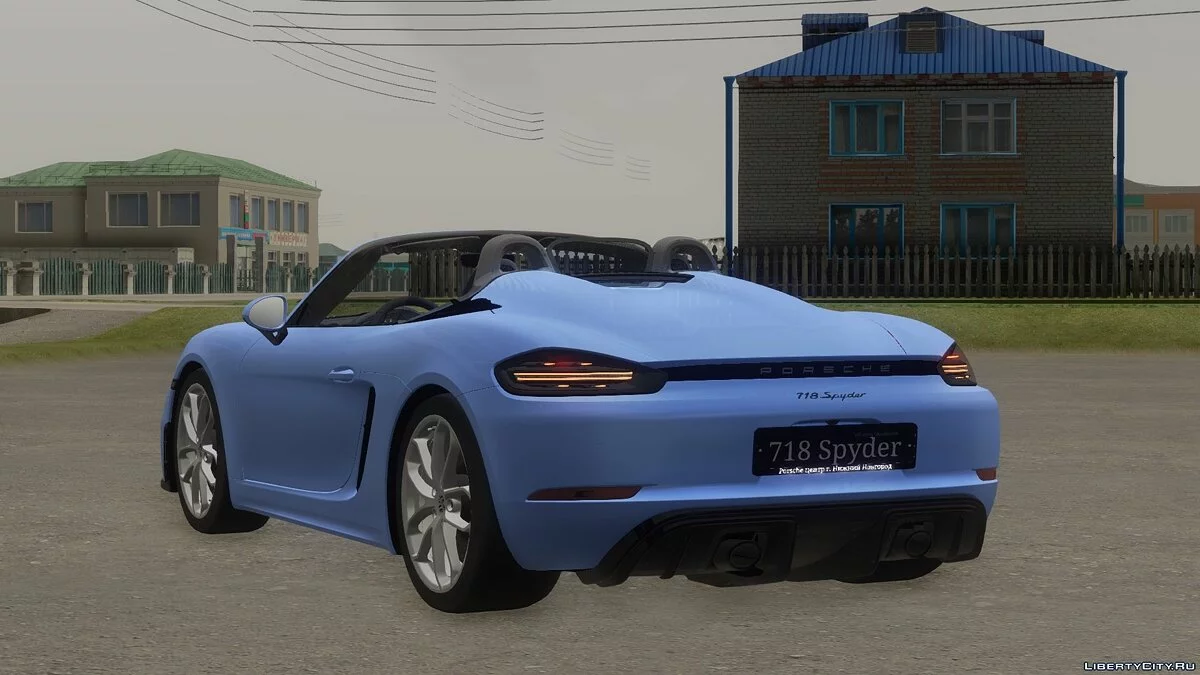 Porsche 718 Boxter Spyder 2020 / GTA San Andreas