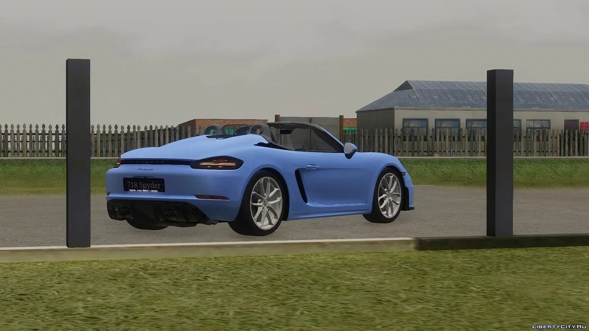 Porsche 718 Boxter Spyder 2020 / GTA San Andreas