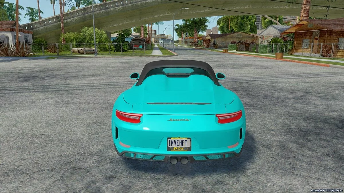 Porsche 911 Speedster 2020 / GTA San Andreas