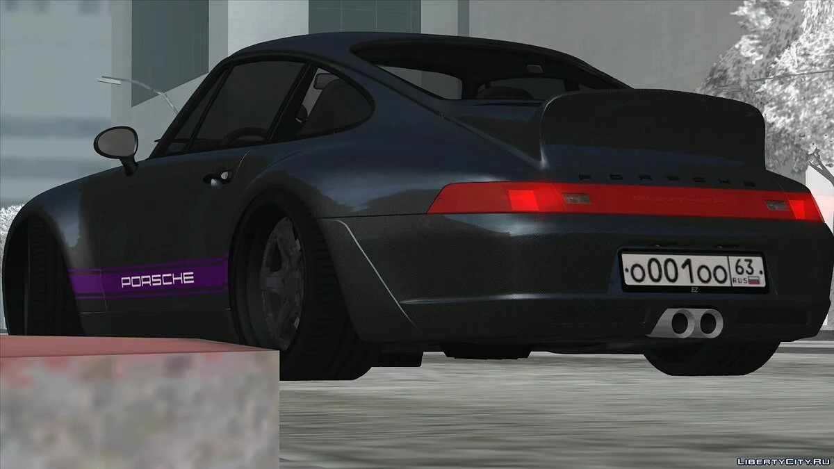Porsche 911 Carrera 2 de 1995 por Gunther Werks / GTA San Andreas