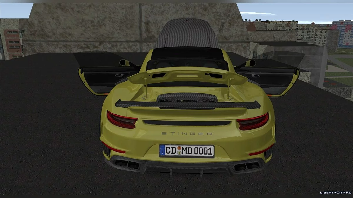 Porsche 911 TopCar / GTA San Andreas
