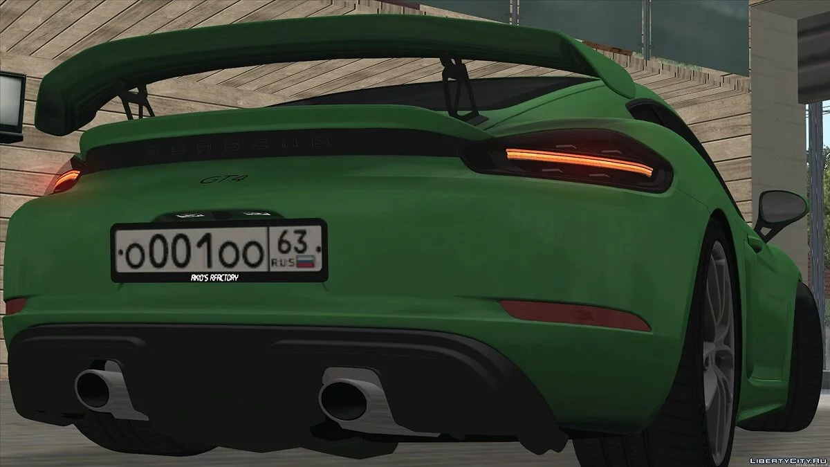 Porsche 718 Cayman GT4 '20 [982C] / GTA San Andreas