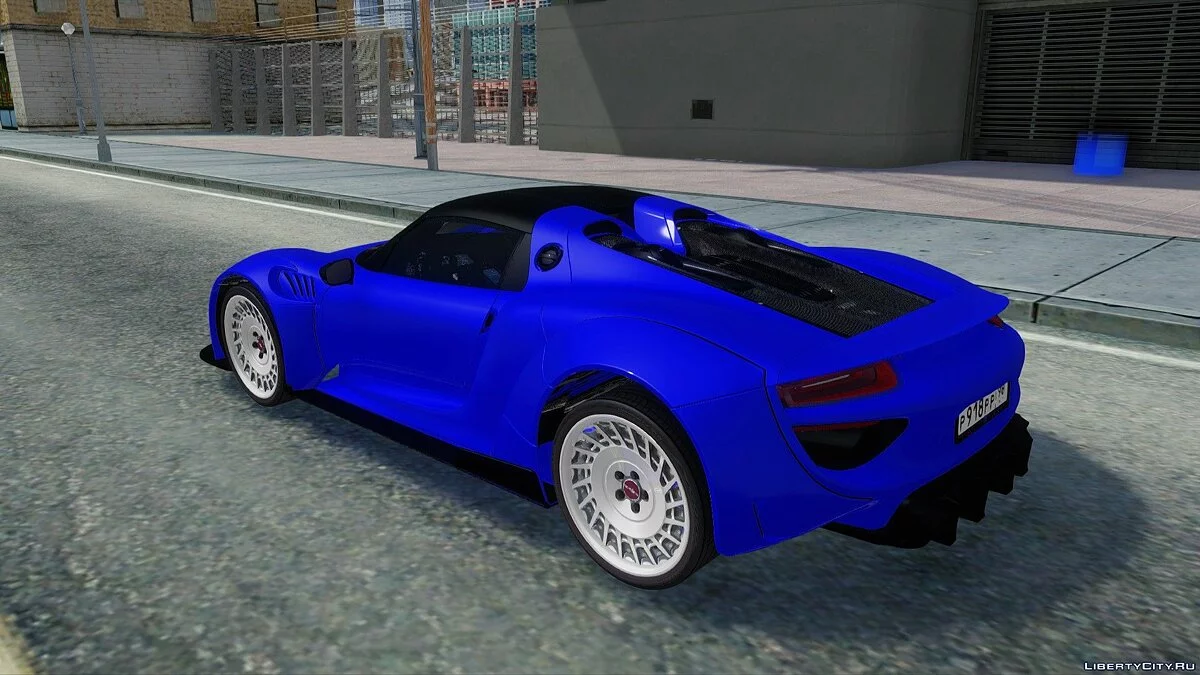 Porsche 918 Spyder / GTA San Andreas