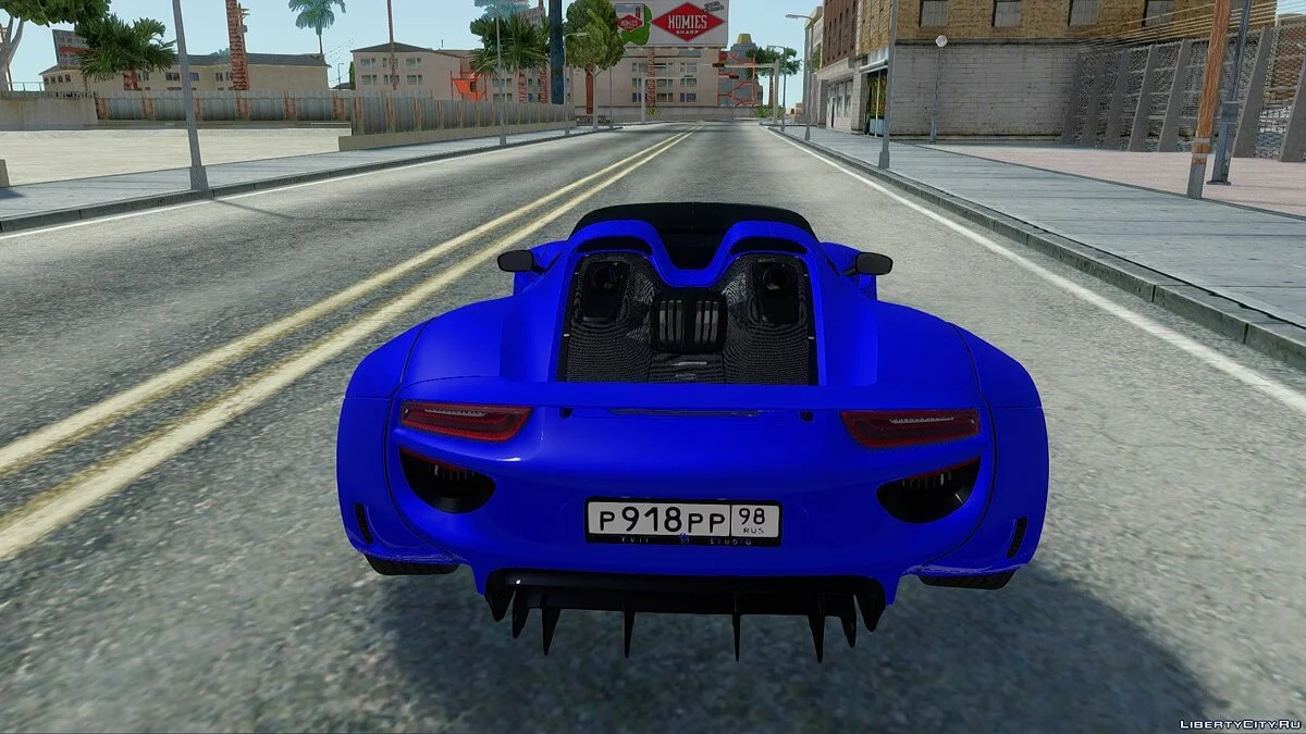 Porsche 918 Spyder / GTA San Andreas