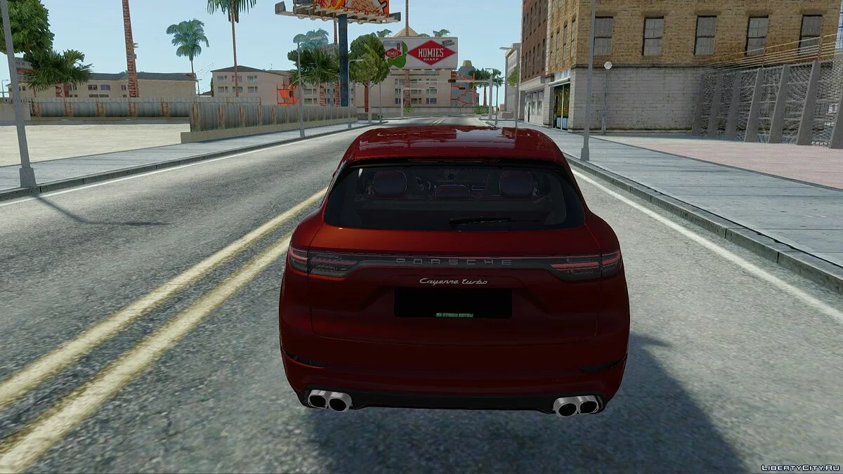 保时捷卡宴 Turbo 2018 / GTA San Andreas