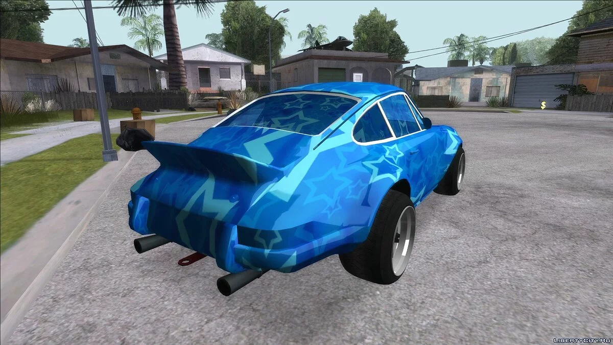 Porsche 911 Блакитна Зірка / GTA San Andreas