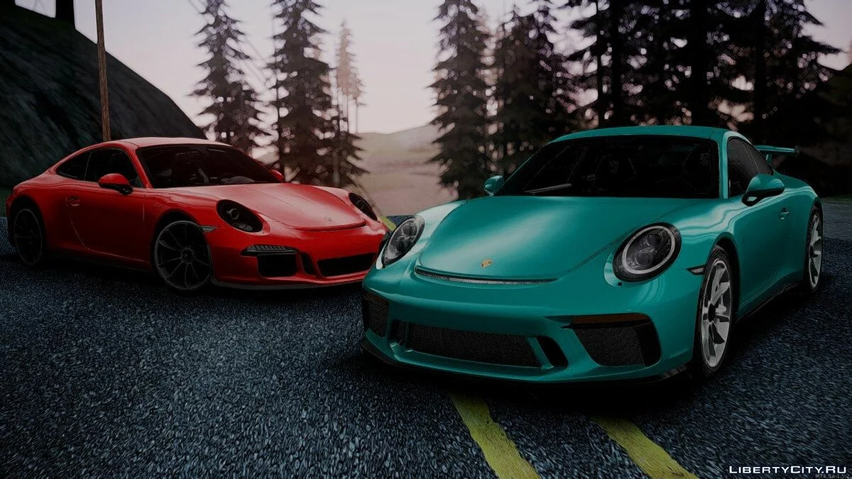 Porsche 911 GT3 2018 / GTA San Andreas