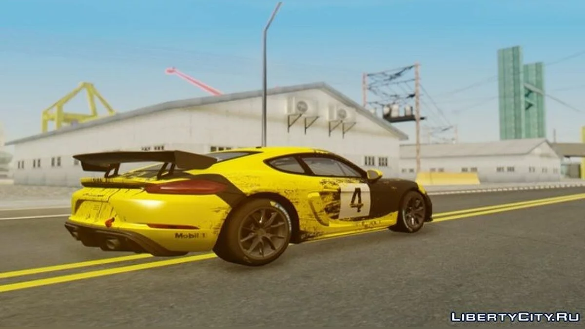 保时捷 718 Cayman GT4 Clubsport / GTA San Andreas