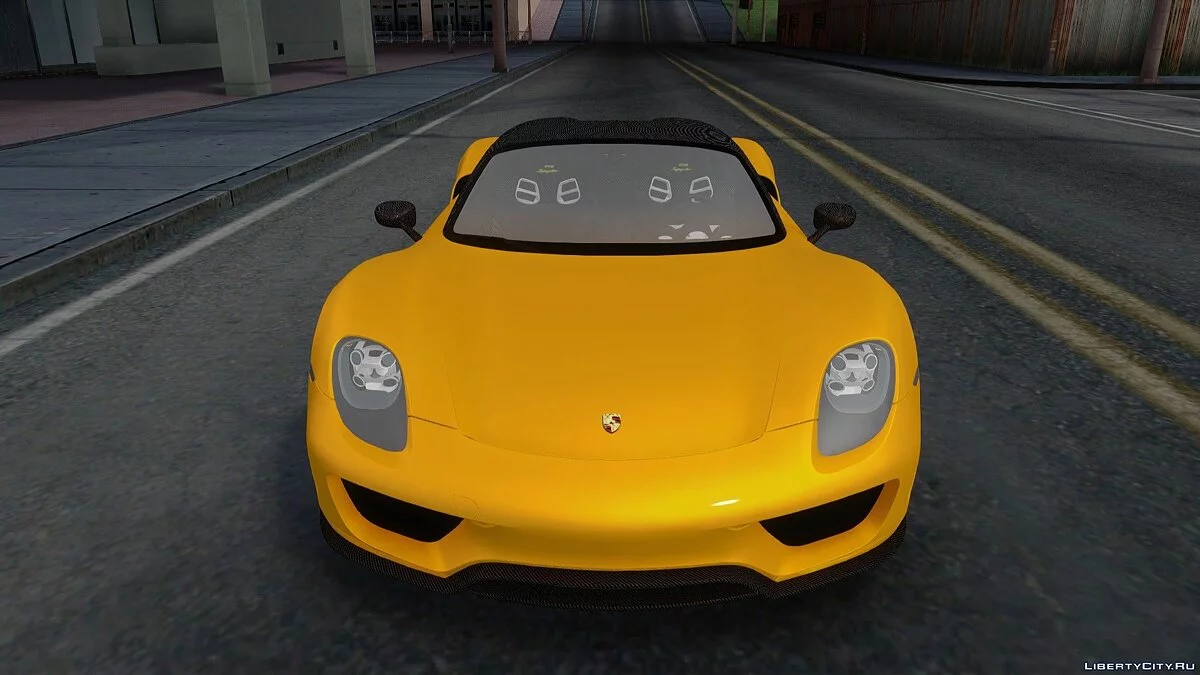 Porsche 918 Spyder / GTA San Andreas