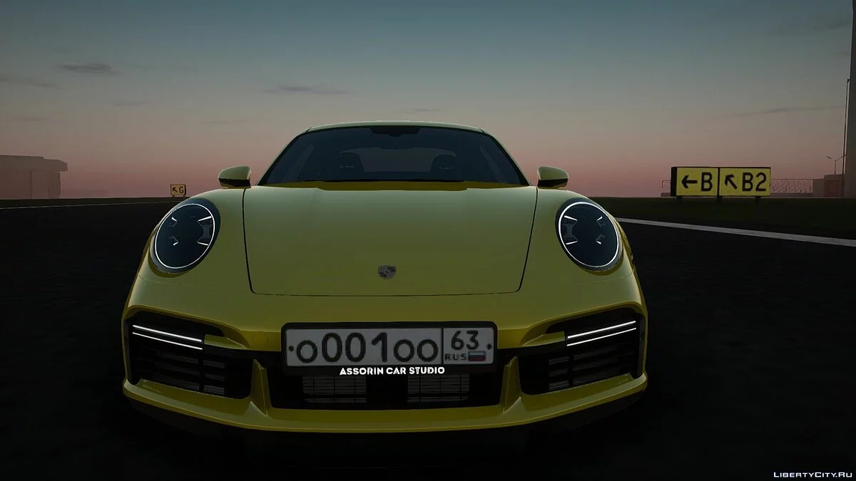 Porsche 911 Turbo S / GTA San Andreas