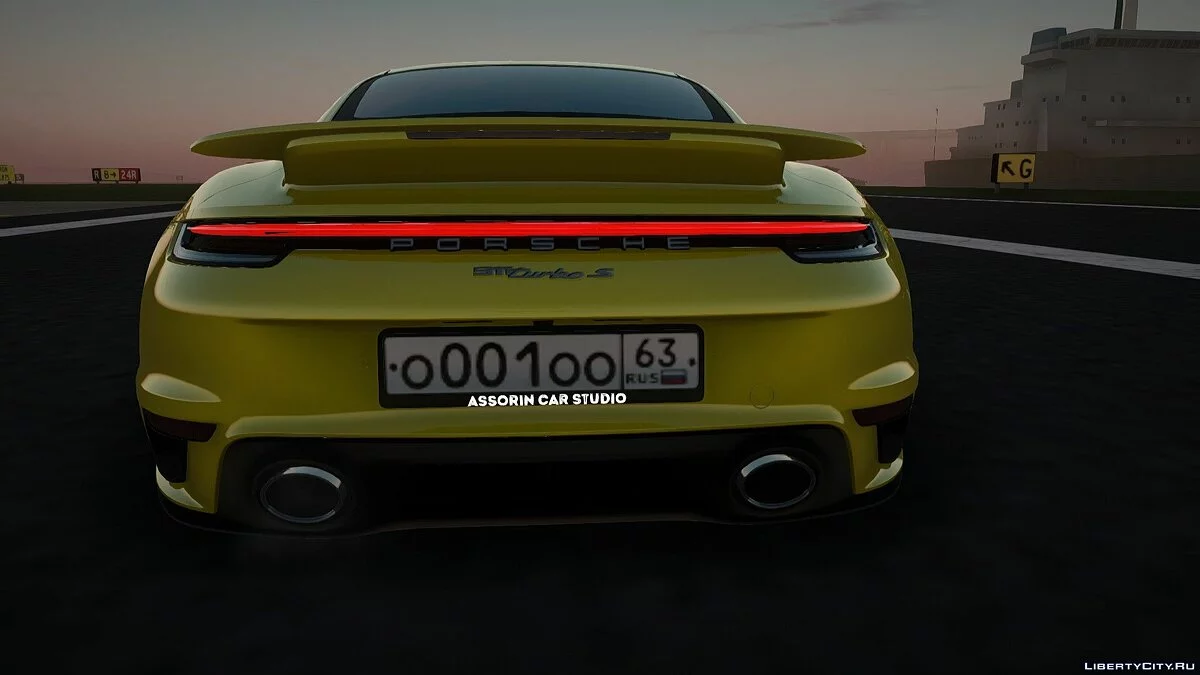 Porsche 911 Turbo S / GTA San Andreas