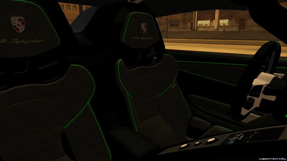 Porsche 918 Spyder 2014 / GTA San Andreas