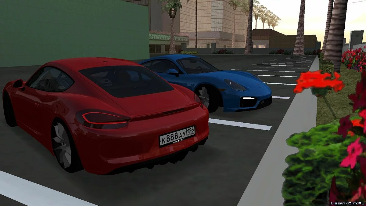Porsche Cayman GTS 2015 / GTA San Andreas