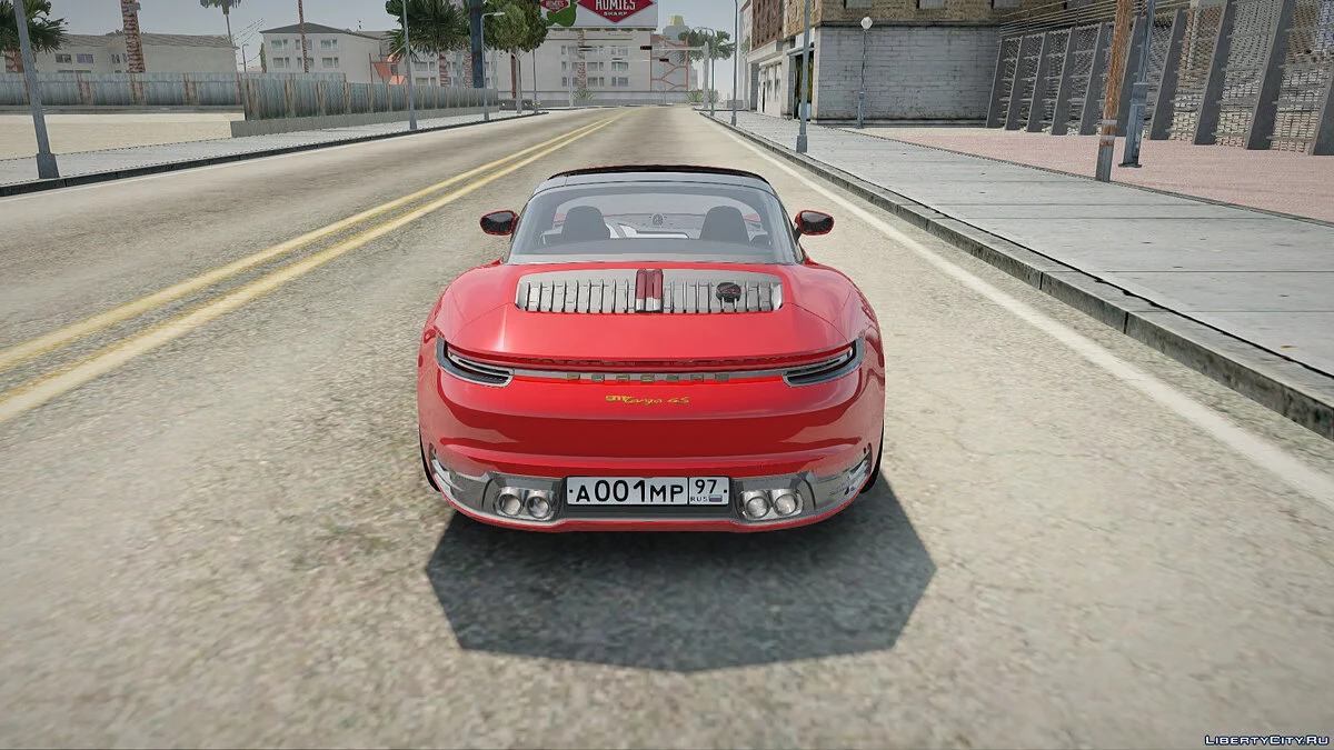 保时捷 911 Targa 4S 2021 / GTA San Andreas