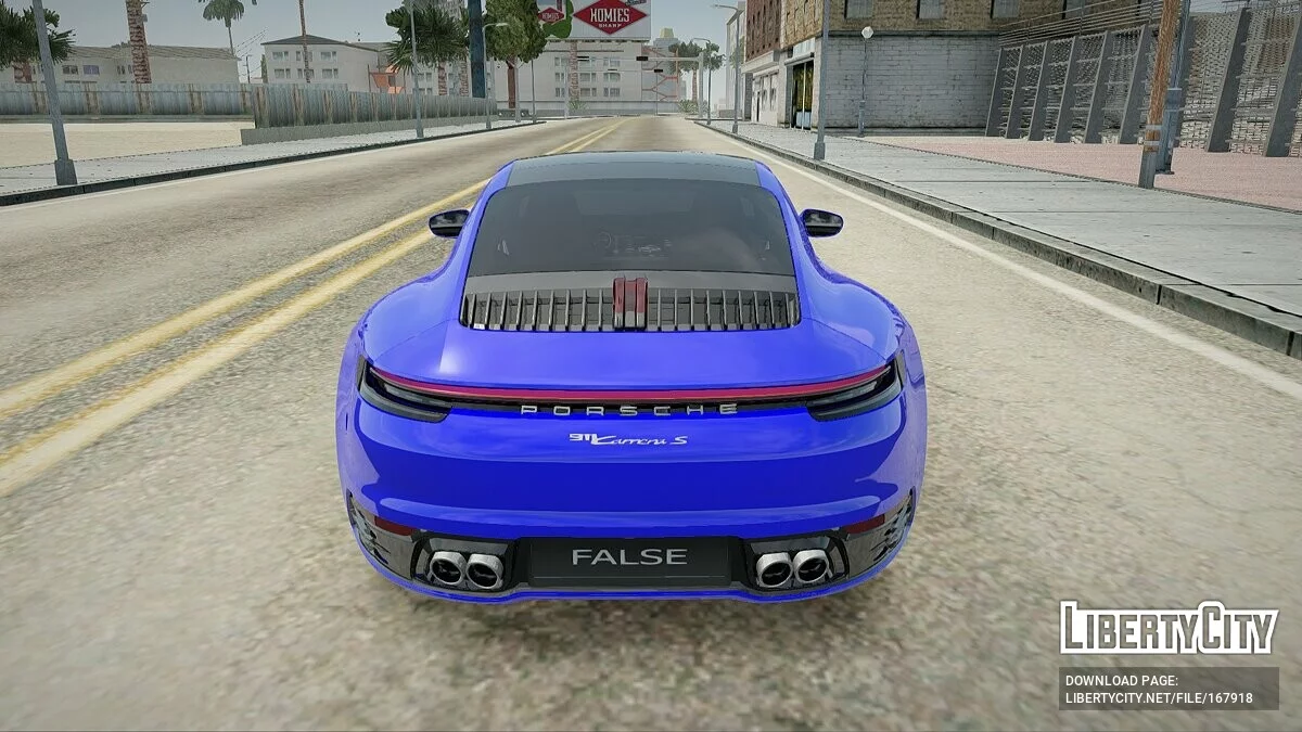 Porsche 911 Carrera S / GTA San Andreas